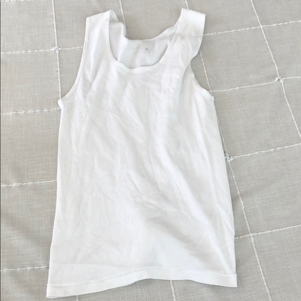 PLAIN WHITE TANK